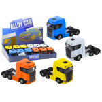 LEAN Toys Truck Without Trailer 1:32 Tilting Metal Canopy Lights Sounds Drive