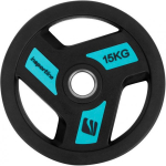 Insportline Rubber-Coated Olympic Weight Plate Herk OL 15 kg