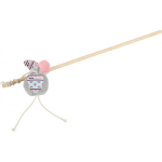 ZOLUX Zolux cat toy fishing rod KALI ball color gray.