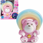 CHICCO Chicco Chicco Teddy Bear with Projector Rainbow Pink (CHICZ-06112)