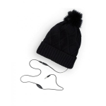 Forever Winter Hat with Built-in Stereo Headphones and Microphone 120cm 3.5mm