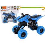 LEAN Toys XC Quad Vehicle Friction Drive Blue