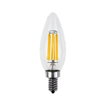 Omega Omega LED Bulb Filament Candle E14, 4W, 2800K