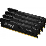 Kingston Fury Beast Black 4x16GB DDR4 3200MHz DIMM CL16 KF432C16BB1K4/ 64