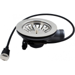 Deante 3.5&rdquo; body with strainer, for automatic steel sink drain trap