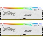 Kingston Fury Beast RGB White 2x16GB DDR5 6800MHZ DIMM KF568C34BWEAK2-32