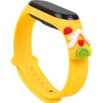 Hurtel Strap Xmas Xiaomi Mi Band 5 / 6 House - Yellow