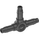 Gardena Micro-Drip-System T-piece 4.6mm (3/ 16), connection (dark grey,