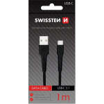 Swissten "Basic Quick Charge 3.1 USB-C 1M" Black