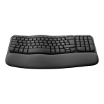 Logitech Wave Keys for Business Ergonomic Keyboard US Black