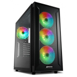 Sharkoon TG6M RGB ATX Black