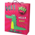 LEAN Toys Pink Paper Gift Bag 41.5cm x 30cm x 12cm