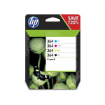 HP HP 364 CMYK Ink Cartridge Combo 4-Pack Standard Capacity