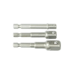 Dedra Dedra 3pc socket adapter set