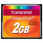 Transcend Compact Flash Card 133X/ 2GB Сlass 10