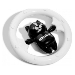 Akuku AKUKU AKUKU Sensory Rattle Black and White Teddy Bear.