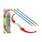 LEAN Toys Archery Set Bow Arrows With Suction Cups 3 Pieces