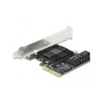 DELOCK DeLOCK PCIe 5P SATA x4 LP 90498