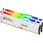 Kingston Fury Beast RGB White 2x16GB DDR5 6400MHZ DIMM KF564C32BWEAK2-32