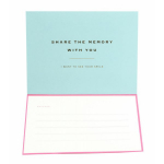 Fujifilm MSG Photo message card Pink/ Blue