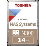 Toshiba N300 14TB 3.5" 512MB HDWG51EUZSVA