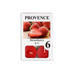 PROVENCE Tealights Strawberry 6pcs