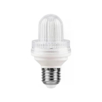 Visional LED flashing strobe bulb E27, 1.2W, 6000K