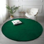 Strado Strado Rabbit Round Rug Strado 150x150 BottleGreen (Green)