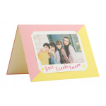 Fujifilm MSG Photo message card Pink/ Yellow