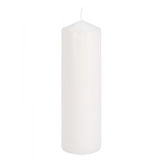 Home Styling Collection Candle white 25x8x8cm