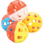 ZOLUX Zolux Cat Toys - set of 4 balls with bells 3 cm
