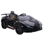 Lean Cars Electric Ride On Car Lamborghini Huracan Black