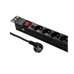 Qoltec Surge protector for RACK 19" 53996