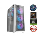 MDATA GAMING Ryzen 5 9600X 32GB 1TB SSD RTX 5060 Windows 11 DK352 WHITE