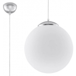 Sollux Lighting Ugo 40 SL.0265 60W E27 White/ Chrome