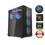 MDATA GAMING Ryzen 5 9600X 16GB 4TB SSD RTX 5060 NoOS DK352 BLACK