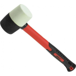 Dedra Dedra rubber sheet metal hammer 225g, fiberglass handle