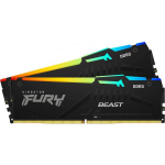 Kingston Fury Beast RGB Black 2x32GB DDR5 5200MHz DIMM KF552C40BBAK2-64