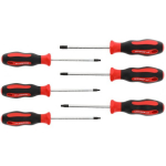 Gedore GEDORE Red 2K screwdriver set, 6 pieces (red/ black)