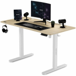 SENSE7 Electric Desk Nojo 120x60cm White Pine