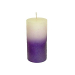 PROVENCE Candle Rustik Violet &Oslash;6x12cm