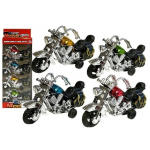 LEAN Toys Set of Motorbike in motion 4pcs