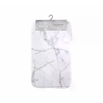 Douceur d`Interieur Bathmat Marbre Grey 45x75cm