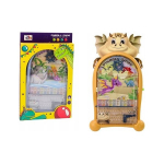 LEAN Toys Arcade Game Pinball Dinosaurs Dragon Stand Beige