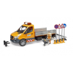 Bruder MB Sprinter municipal with light & sound module, model vehicle