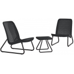 Keter Rio Patio Set Grey