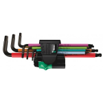 Wera Wera 950/ 7 Hex-Plus Multicolour Magnet 1 -&nbsp;L-key set, metric, BlackLas