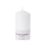 Home Styling Collection Pillar candle white 15x7 cm
