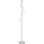 Evelekt Coat rack GLADE D28xH174cm White
