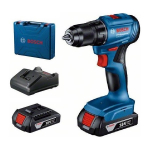 Bosch Bosch GSR 185-Li 18-volt drill/ driver 2 x 2 Ah battery pack (06019K3